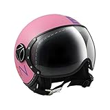 MOMO CASCO FGTR BABY PINK MATT/MULTI.JS