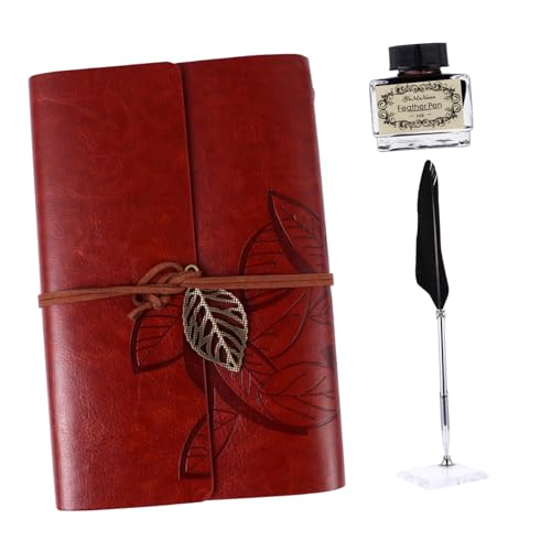 Cahier d'écriture et stylos à plume rétro DOITOOL pour organiser votre bureau avec élégance
