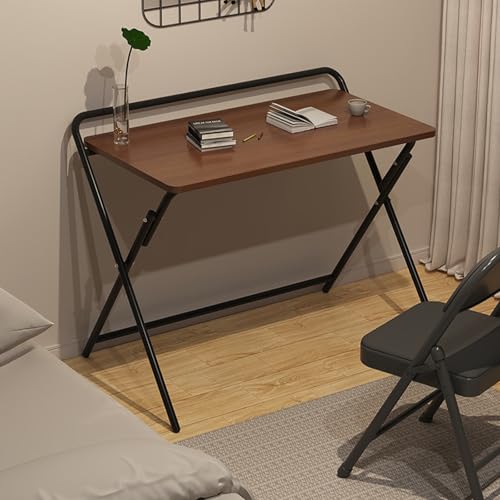 Table pliante portable compacte pour bureau à domicile et table d'écriture de petite taille - 3