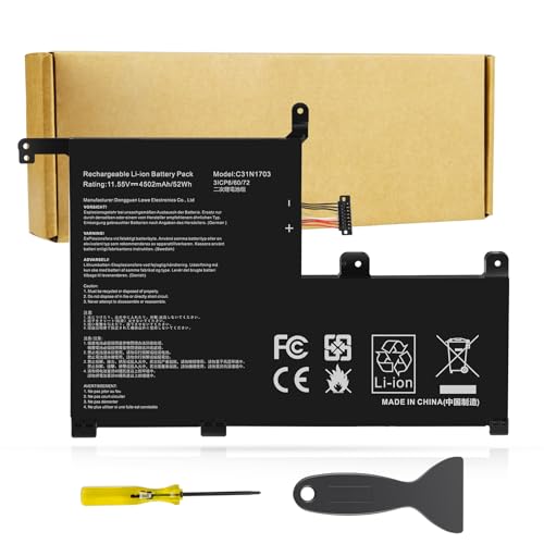 Futurebatt C31n1703 Laptop Battery Replacement For Asus Zenbook Flip Ux561u U...