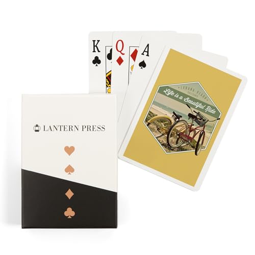 Baraja de cartas Póker Lantern Press Laguna Beach 52 naipes