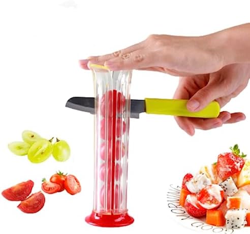 Grape Slicer, Strawberry Slicer, Small Tomato Cutter, Adjustable Grape Cutter, Cherry Cutter, Fruit Salad Making Tools, Fruit Divider, Suitable For All Kinds Of Small Fruits