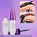 ​​2Pcs Dark Brown Peel Off Brow Tint Gel - Waterproof & Sweatproof Tattoo Effect, Transfer-Resistant Multi-Day Wear, All Skin Types Mother’s Day Gift Set​​
