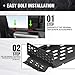 YZONA Rear Trunk Cargo Rack Basket Compatible with 2020-2026 Land Rover Defender, Interior Storage Luggage Carrier Tray Shelf Stand Organizer (Heavy Duty 350 LBS, Black)