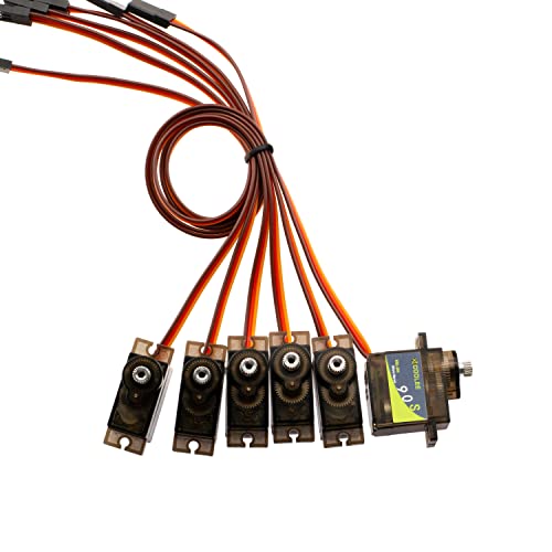 Servo micro MG-90S moteur digital avec pignons métalliques durables pour robot