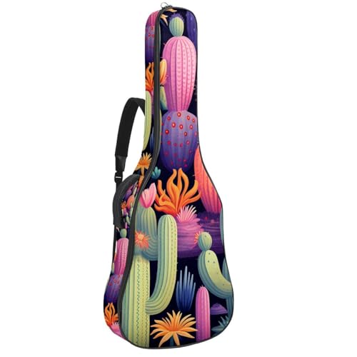 Sac à dos pour guitare basse et acoustique 109 cm en tissu Oxford imperméable
