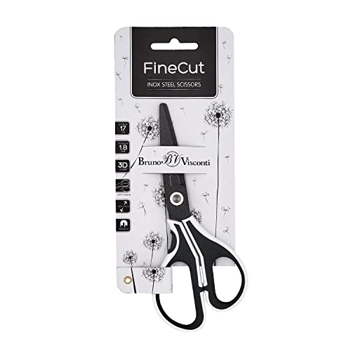 Bruno Visconti Makas Teflon Kaplama Finecut 17 cm Ergonomik