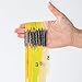 23pcs Slingshot Replacement Band Sets Flat Elastic Latex Material, 0.4-0.85mm Thickness for Outdoor Catapult Shooting Professional Hunting (0.45mm, Length 240mm)