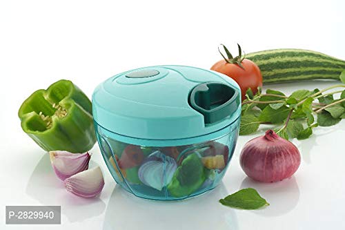 BluZon 475ml New Plastic Mini Handy Chopper with 2 Blades