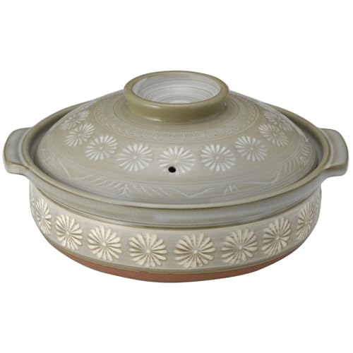 Ginpo Hanamishima Deep Pot No.8