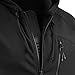 Beretta Men's Windstryke Hunting Active Casual Regular Fit Breathable DWR Full Zip Fleece Lined Hoodie w/Chest & Hip Pockets, Black, X-Large