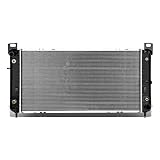 DNA Motoring OEM-RA-2370 DPI 2370 Factory Style Aluminum Core Cooling Radiator Compatible with 1999-2013 Silverado/Sierra 1500 2500 3500, 34-1/16' W X 17-1/4' H X 1' D