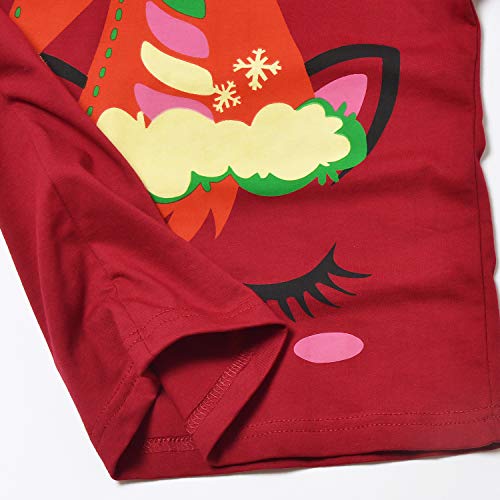 QPANCY Girls Christmas Pjs Sets Pajamas Kids Cotton Winter Sleepwear4