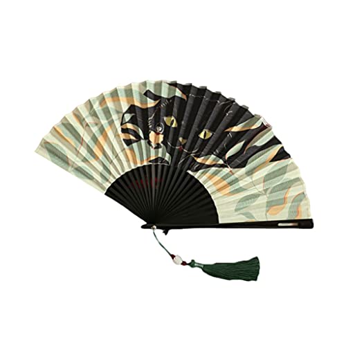 HSYHKDSY 6 Inch Japanese Style Folding Fan Retro Female Fan
