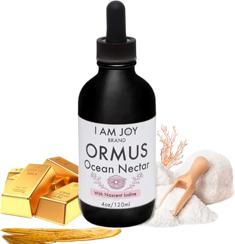 I Am Joy co. Ormus Ocean Nectar Monoatomic Gold with Iodine Desig...