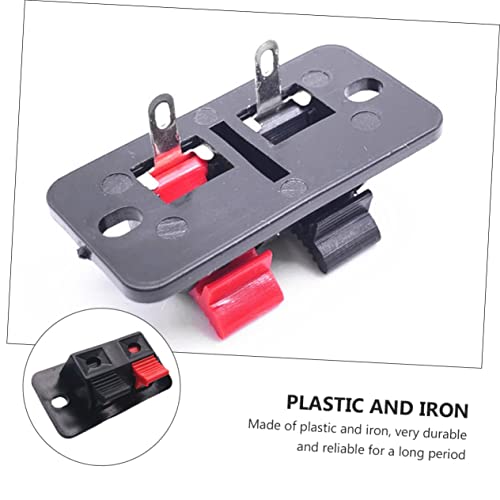 SHOWERORO 30 peças 2 2 clipes de alto-falante Jst dispositivos conectores terminais de alto-falante