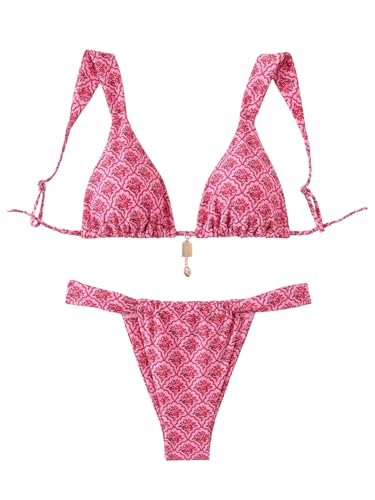 GORGLITTER Damen Sommer Strand Bikini Set...