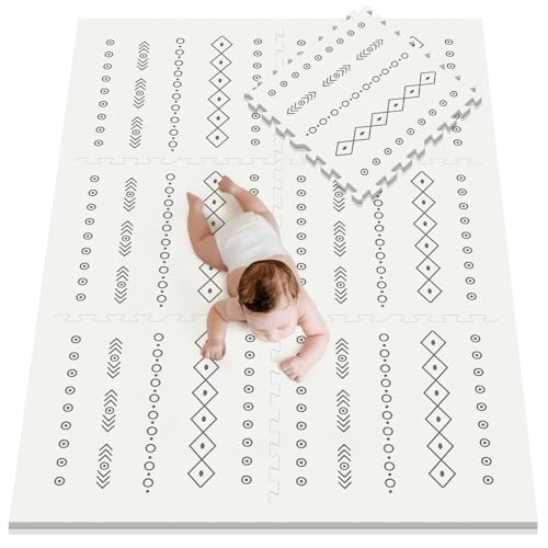 Image of Foam Floor Tiles Interlocking Foam Play Mat 72x48 Inches