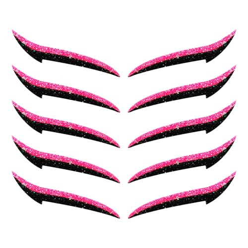 Niesel Parches Delineadores De Ojos,Parches Adhesivos Para Sombra De Ojos | Pegatinas Sombras Naturales Impermeables Para Maquillaje En Eventos Damas Y Chicas