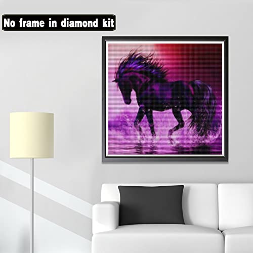 Jantabo Diamond Schilderij Kits Paard, 5D DIY Dier Volwassenen Beginners Diamond Painting Set Volledige Boor Cross… - Image 3