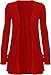 Ladies Women Boyfriend Open Cardigan with Pockets All Sizes