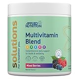 Applied Nutrition Solutions Multivitamin Powder - Daily Multivitamin Drink with Essential Vitamins & Minerals, Energy Immune & Wellness Support Zero Sugar (150g - 30 Servings) (Mixed Berries)