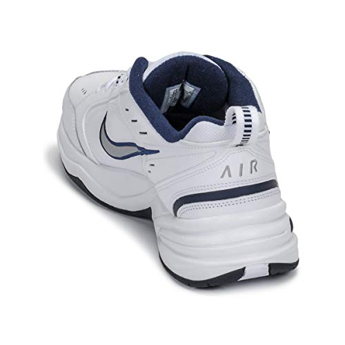 Nike Tênis masculino Air Monarch IV Cross Trainer, Branco/Cinza, 11.5