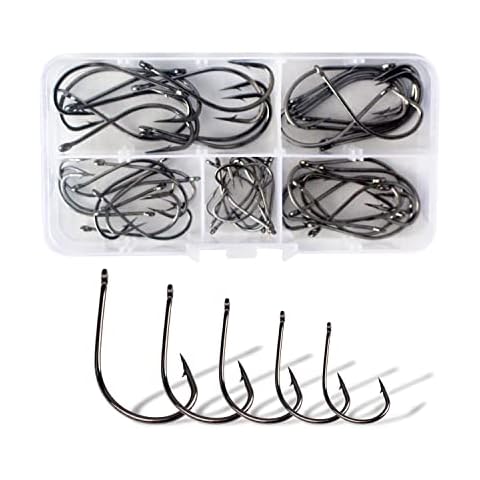 Dingbear 50PCS Fishing Hooks Set Cover