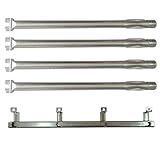 Nordic Bbq Store Set mit 4 Grillbrennern [4551203] und Kreuzkanalrohr [4551213] für Weber Spirit E-410, E-425, EP-425, SP-435 Serie Grills (ab Baujahr 2025), SS 439 Edelstahl