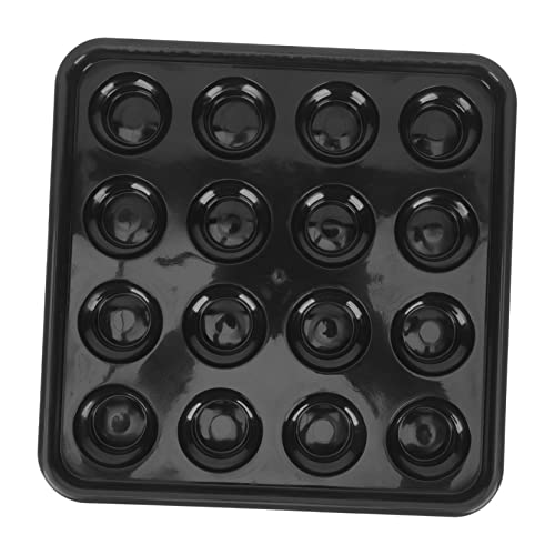 NULYLU Billiard Ball Dish Pool Billiard Tray Snooker Ball Holder Tray Plastic Billiard Carrying Tray Organizing Bins