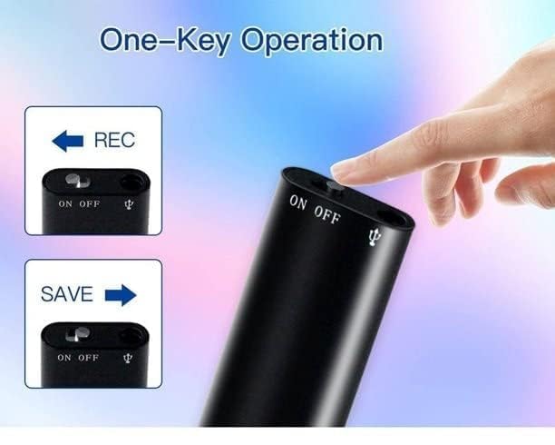 Image of DDLC Digital Mini Voice Recorders -Small Hidden Spy Super Long Storage Capacity 16 GB | Date & Time Stamp | Easy to Use | Crystal Clear Sound Digital Recording Mp3 Player (16gb Voice Recorder)