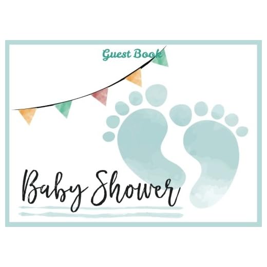 Baby Shower Guest Book for Boy: Volume 1