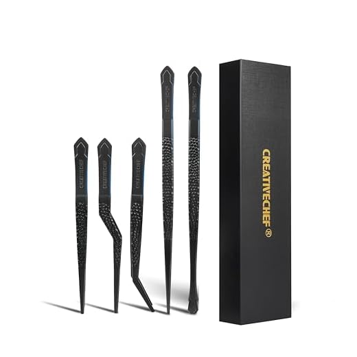 CreativeChef 5-Piece Cooking Tweezers Set