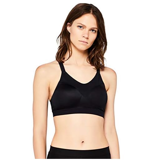 Marca Amazon - IRIS & LILLY Sujetador Deportivo de Alto Impacto para Mujer