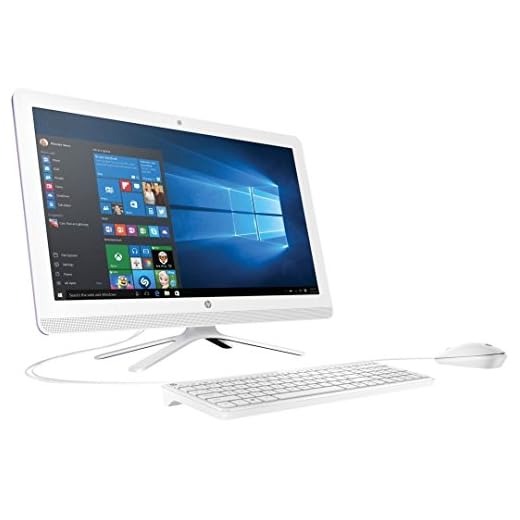 HP 22-b016 All-in-One Desktop (Intel Pentium J3710, 4Gb Ram, 1Tb HDD) with Windows 10