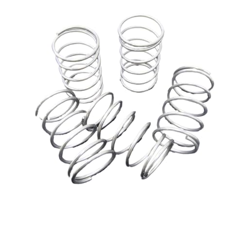 Resorte de compresión de acero inoxidable 304 en forma de Y de 80mm y 11mm en pack de 10 unidades