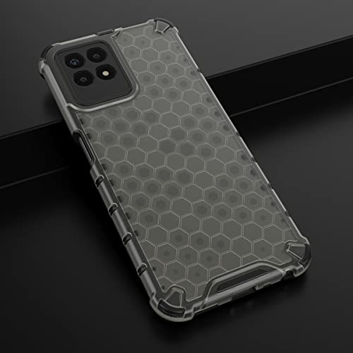 Image of Glasgow Back Case Cover Designed for Realme 8i / Realme Narzo 50 - Black
