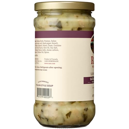 Image of Rao's Made for Home Sausage & Potato Soup, 16oz, Real Vegetables, Traditional Italian Heat and Serve Soup (Pack of 4)
