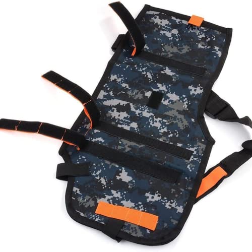 Bolsa de arma de brinquedo, kit de clipe de cartucho de bala de grande capacidade, bolsa de arma de