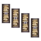 Marabissi® | Pasticceria Artigianale 15 Cantuccini Mandorla | Cantucci alla Mandorla Confezionati 4 x 120 Gr. | Cantucci Artigianali per Vinsanto