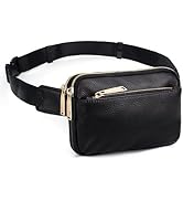 YALUXE Real Leather Everywhere Belt Bag Fanny Pack Chest Bag Cross-body Bags Waist Hip Bum Bags f...