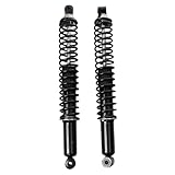 TRQ Rear Shock Absorber Pair Set for Avalanche/Avalanche 1500 / Escalade/Escalade ESV/Escalade EXT/Suburban 1500 / Tahoe/Yukon/Yukon XL 1500