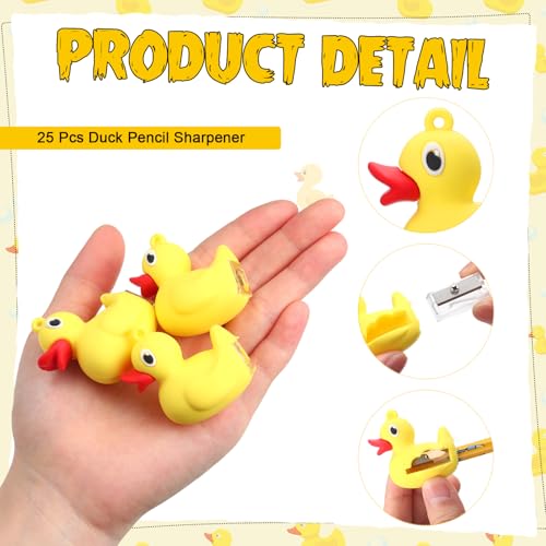 Set 50 Lápices Amarillos con Tema de Pato Motivacional miniatura 4