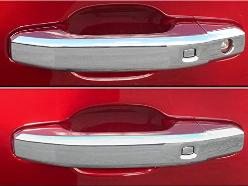 Qaa Is Compatible With 15-20 Cadillac Escalade, 14-18 Silverado, 15-20 Suburban, 15-20 Tahoe, 14-18 Sierra, 15-20 Yukon 8 Pc Abs Handle Covers, Smart Key Access Dh54206 #TOP4