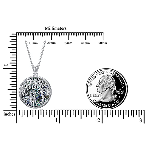 Dorunmo Nightmare Before Christmas Locket Tree Of Life Love Locket Pendant Necklace 925 Sterling Sliver Romantic Jewelry Gift For For Girlfriends Wife #TOP5