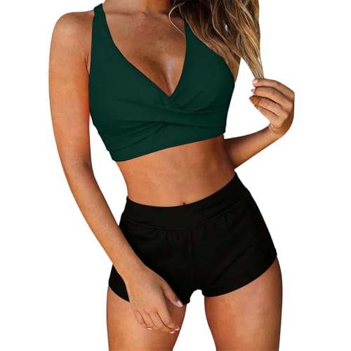 Tankini pour femme masquant les imperfections pour retrouver confiance à la plage