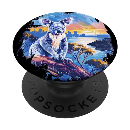 Australiano Koala Bear Australia Paisaje PopSockets PopGrip Intercambiable