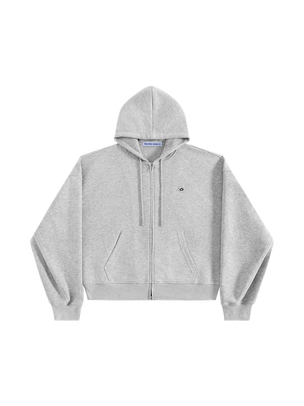 Aelfric Eden Basic Hoodie męska bluza z kapturem z zamkiem błyskawicznym, damska sportowa bluza z kapturem w stylu vintage, z długim rękawem, zapinana na zamek błyskawiczny, streetwear