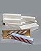 Dan Models 35401-1/35 Concrete Barriers. Set for a Roadblock Material - Gypsum