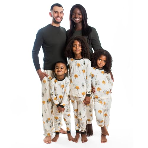 Burt's Bees Baby and Family Matching Holiday Organic Cotton Pajam...